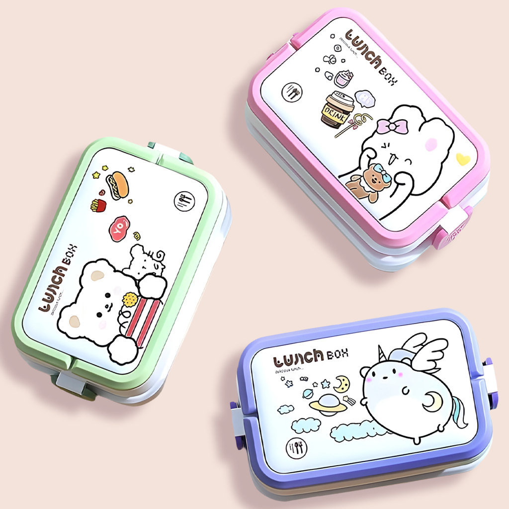Double Layer Lunch Box لانش بوكس طبقتين