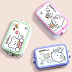 Double Layer Lunch Box لانش بوكس طبقتين