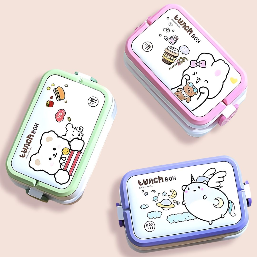 Double Layer Lunch Box لانش بوكس طبقتين
