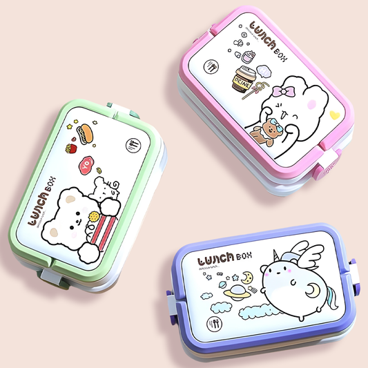 Double Layer Lunch Box لانش بوكس طبقتين