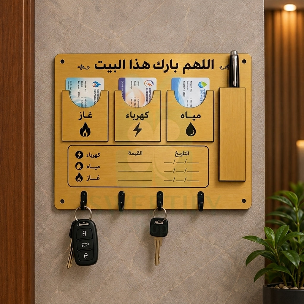 منظم المفاتيح والكروت
